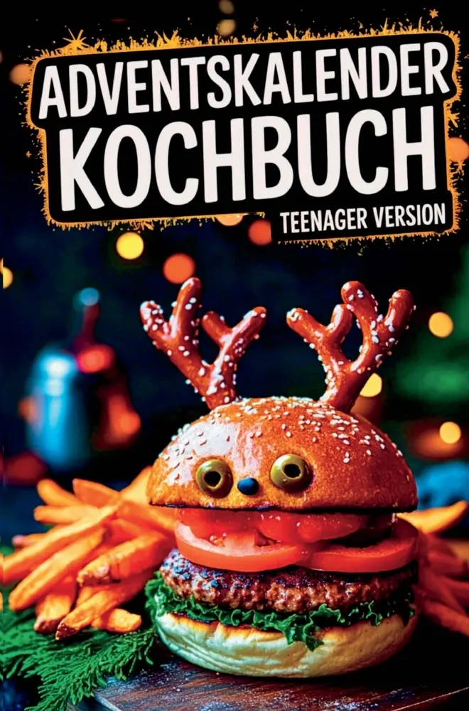 Cover: 9783903727144 | Adventskalender Kochbuch - Teenager Version: Vom Nikolaus-Muffin...