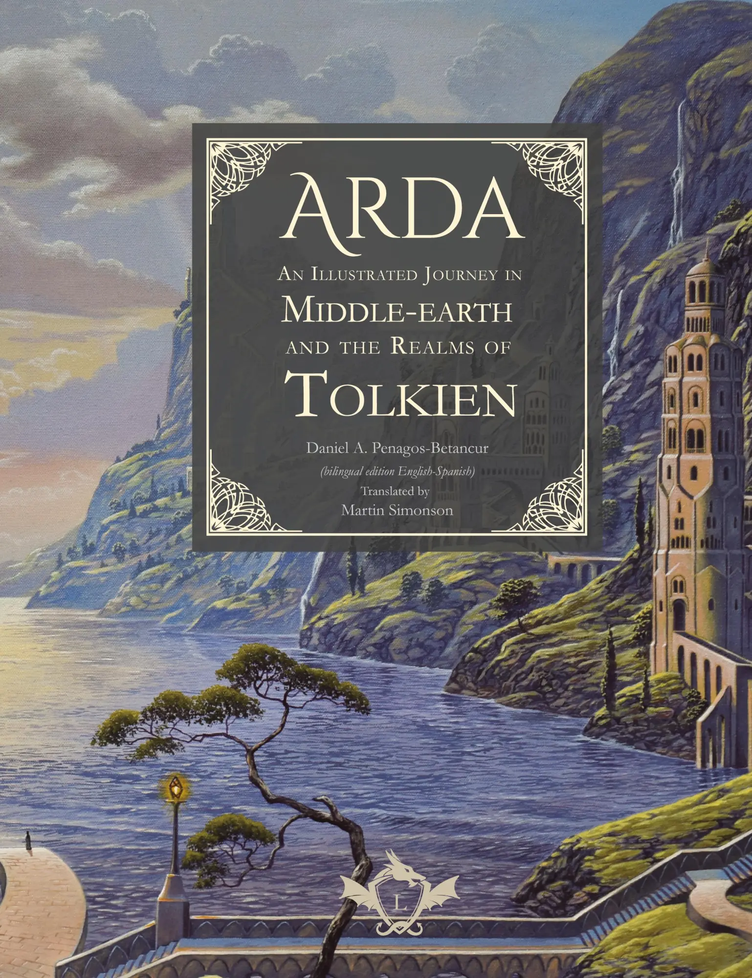 Cover: 9788410037144 | Arda - An Illustrated Journey in Middle-earth and the Realms of...