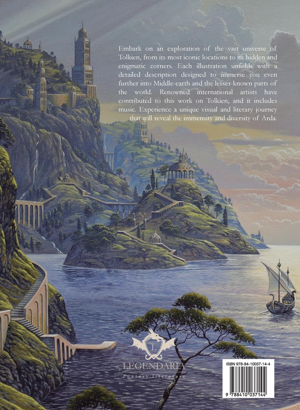 Rückseite: 9788410037144 | Arda - An Illustrated Journey in Middle-earth and the Realms of...