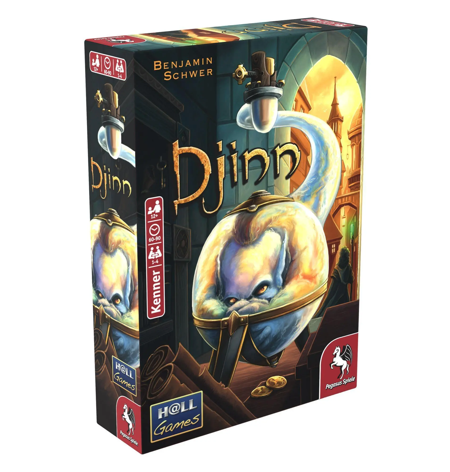 Cover: 4250231737244 | Djinn | Benjamin Schwer | Spiel | 55143G | Deutsch | 2023