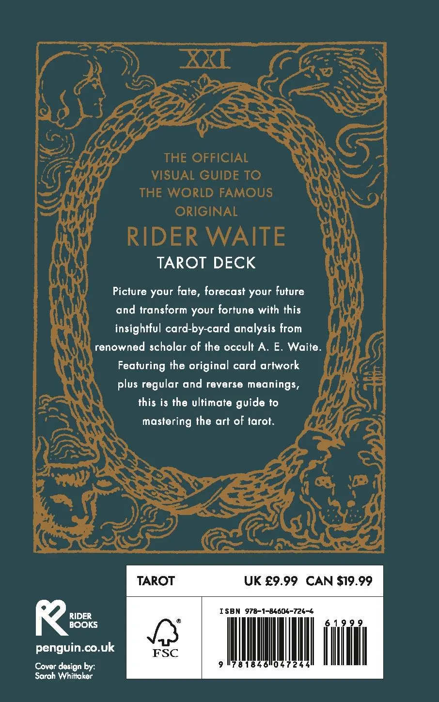 Rückseite: 9781846047244 | The Pictorial Key To The Tarot | An Illustrated Guide | A. E. Waite