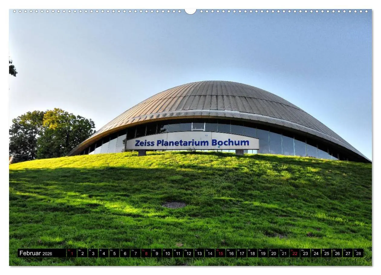 Bild: 9783516177244 | Bochum (Wandkalender 2026 DIN A2 quer), CALVENDO Monatskalender | 2026