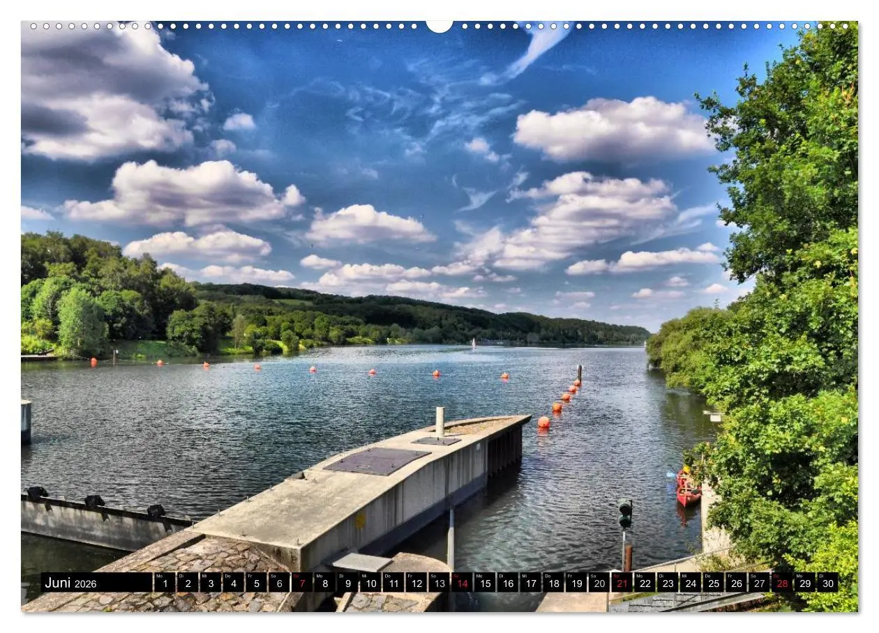 Bild: 9783516177244 | Bochum (Wandkalender 2026 DIN A2 quer), CALVENDO Monatskalender | 2026