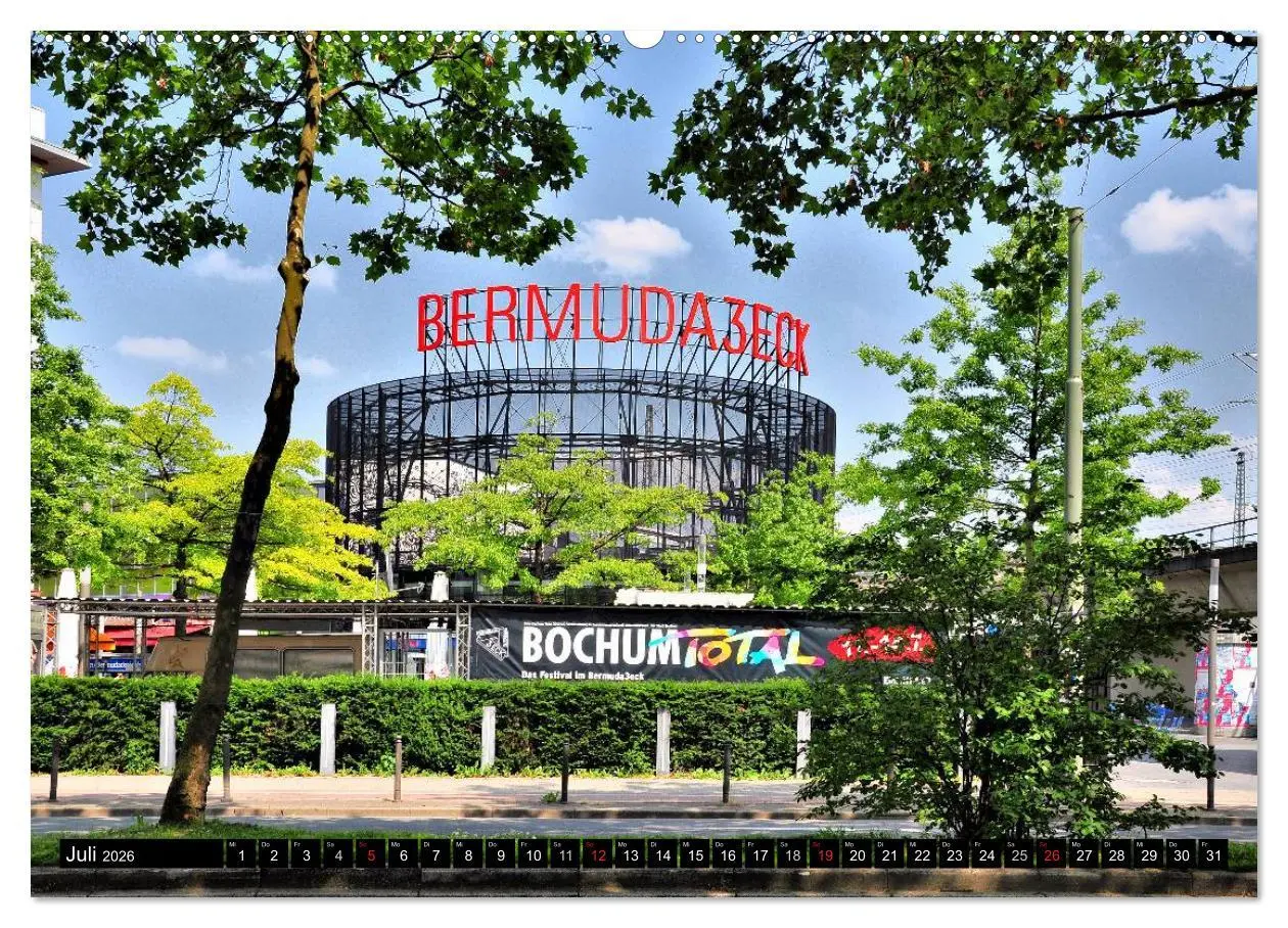 Bild: 9783516177244 | Bochum (Wandkalender 2026 DIN A2 quer), CALVENDO Monatskalender | 2026