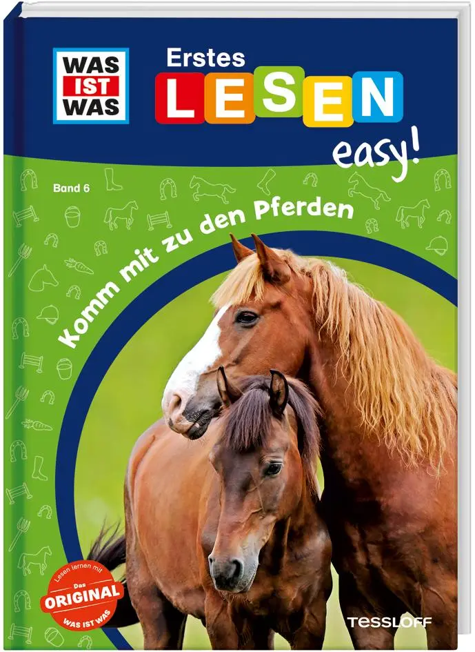 Cover: 9783788677244 | WAS IST WAS Erstes Lesen easy! Band 6. Komm mit zu den Pferden | Buch