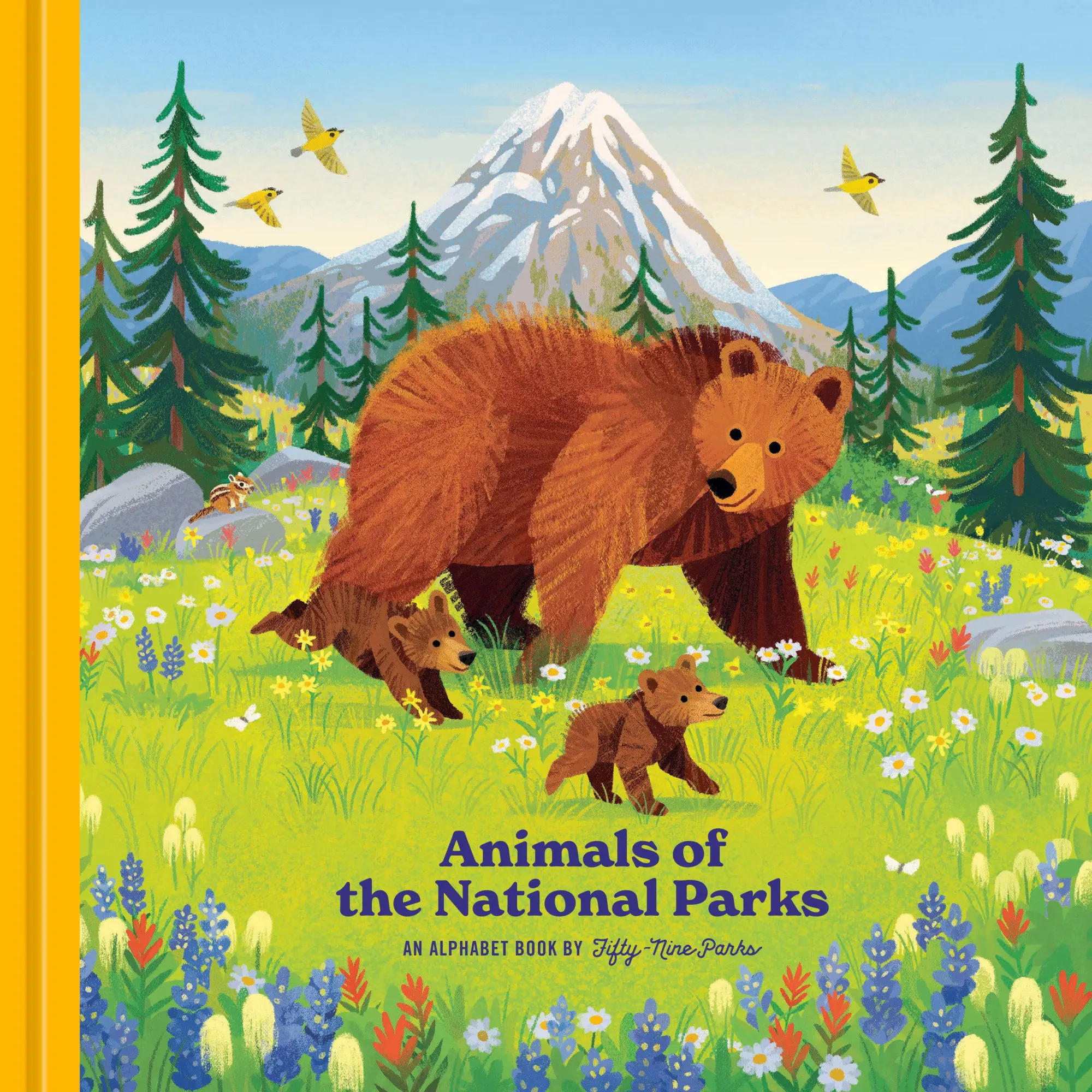 Cover: 9780593837344 | Animals of the National Parks | An Alphabet Book | Fifty-Nine Parks