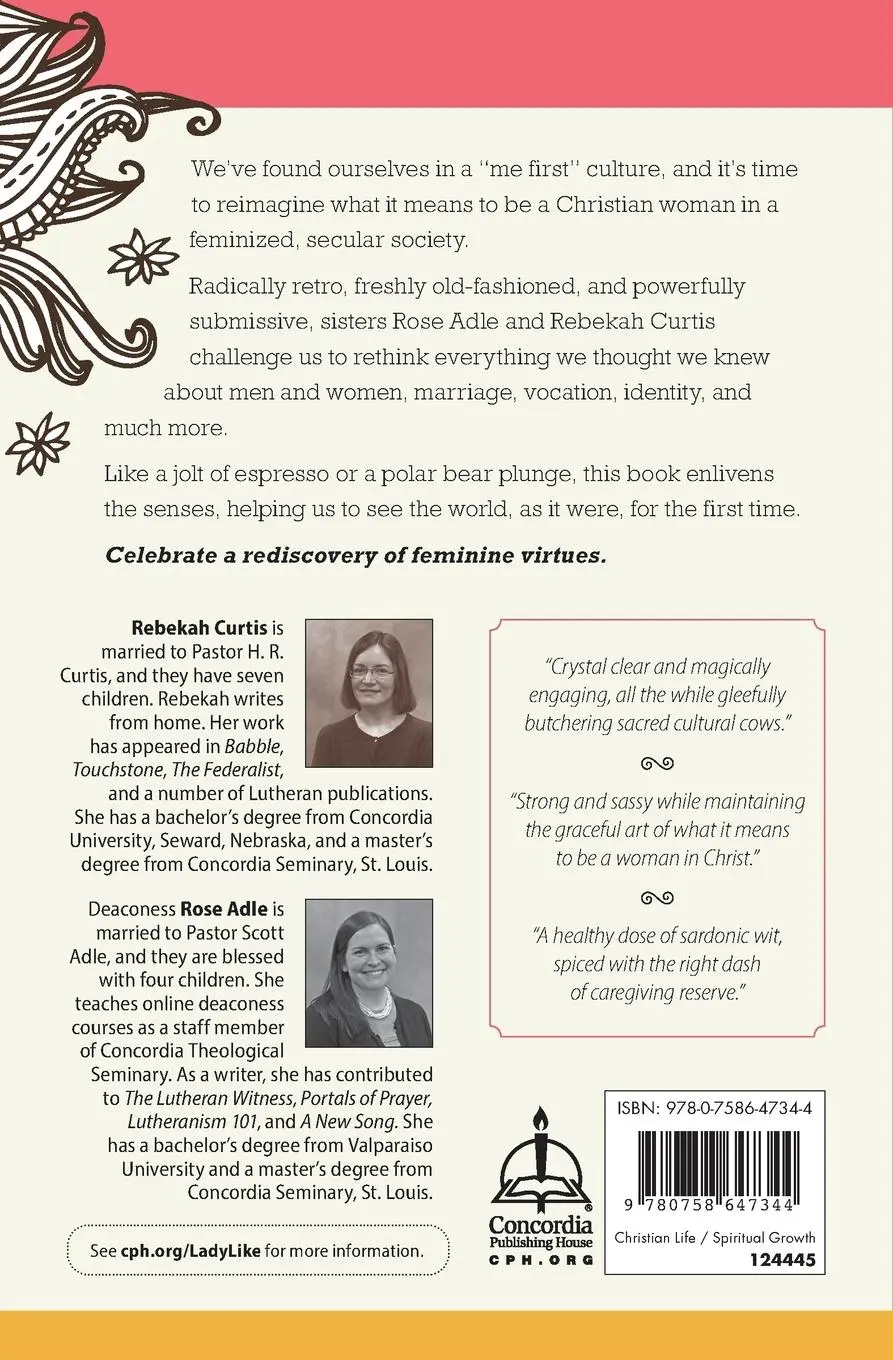 Rückseite: 9780758647344 | Ladylike | Living Biblically | Rebekah Curtis | Taschenbuch | Englisch