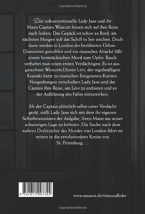 Rückseite: 9781611097344 | Die Orlow-Diamanten | Annis Bell | Taschenbuch | 334 S. | Deutsch