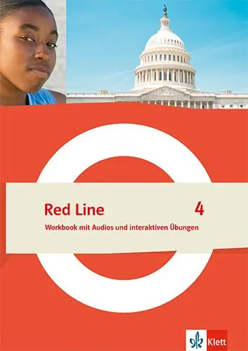 Cover: 9783125497344 | Red Line 4. Workbook mit Audios und interaktiven Übungen Klasse 8
