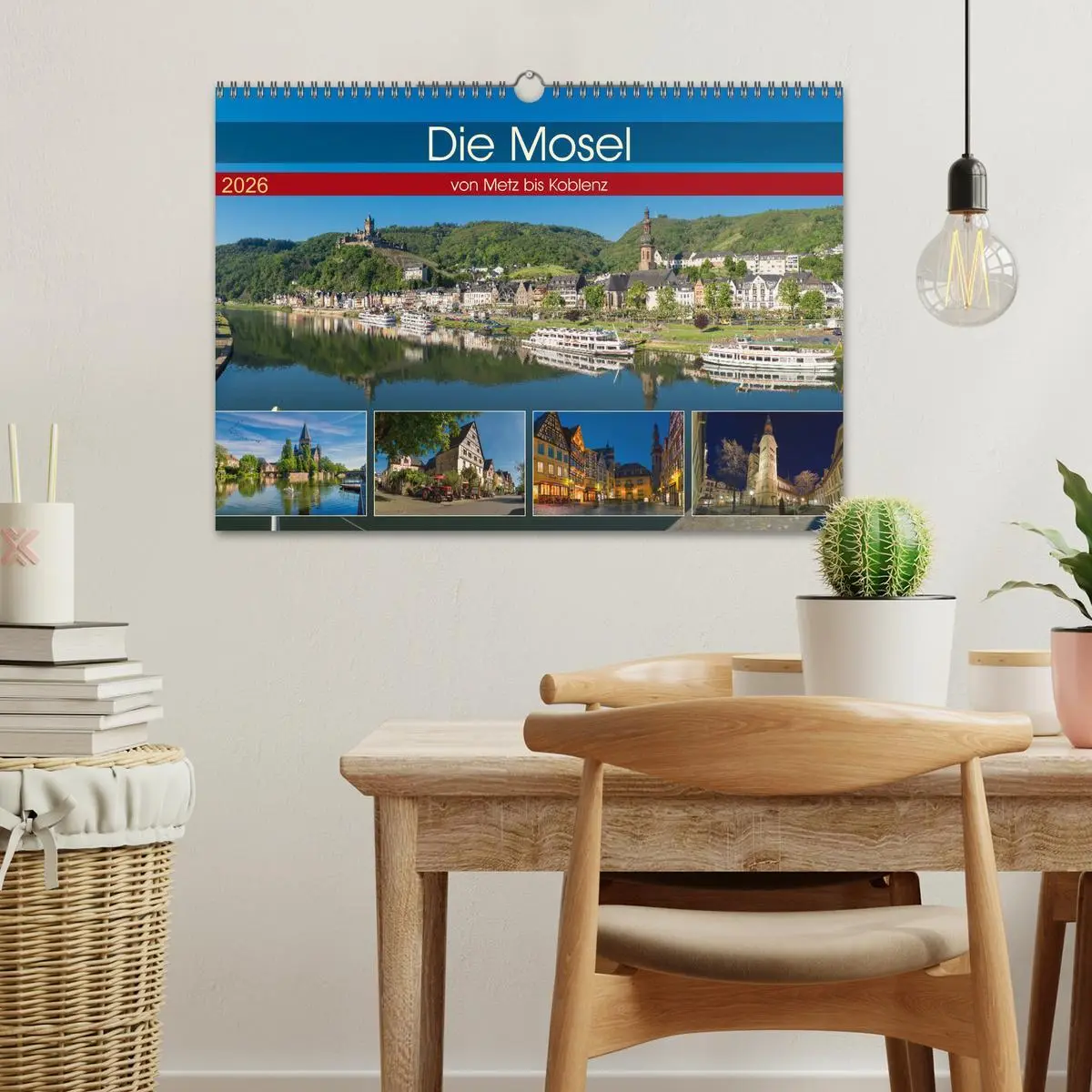 Bild: 9783457837344 | Die Mosel von Metz bis Koblenz (Wandkalender 2026 DIN A3 quer),...