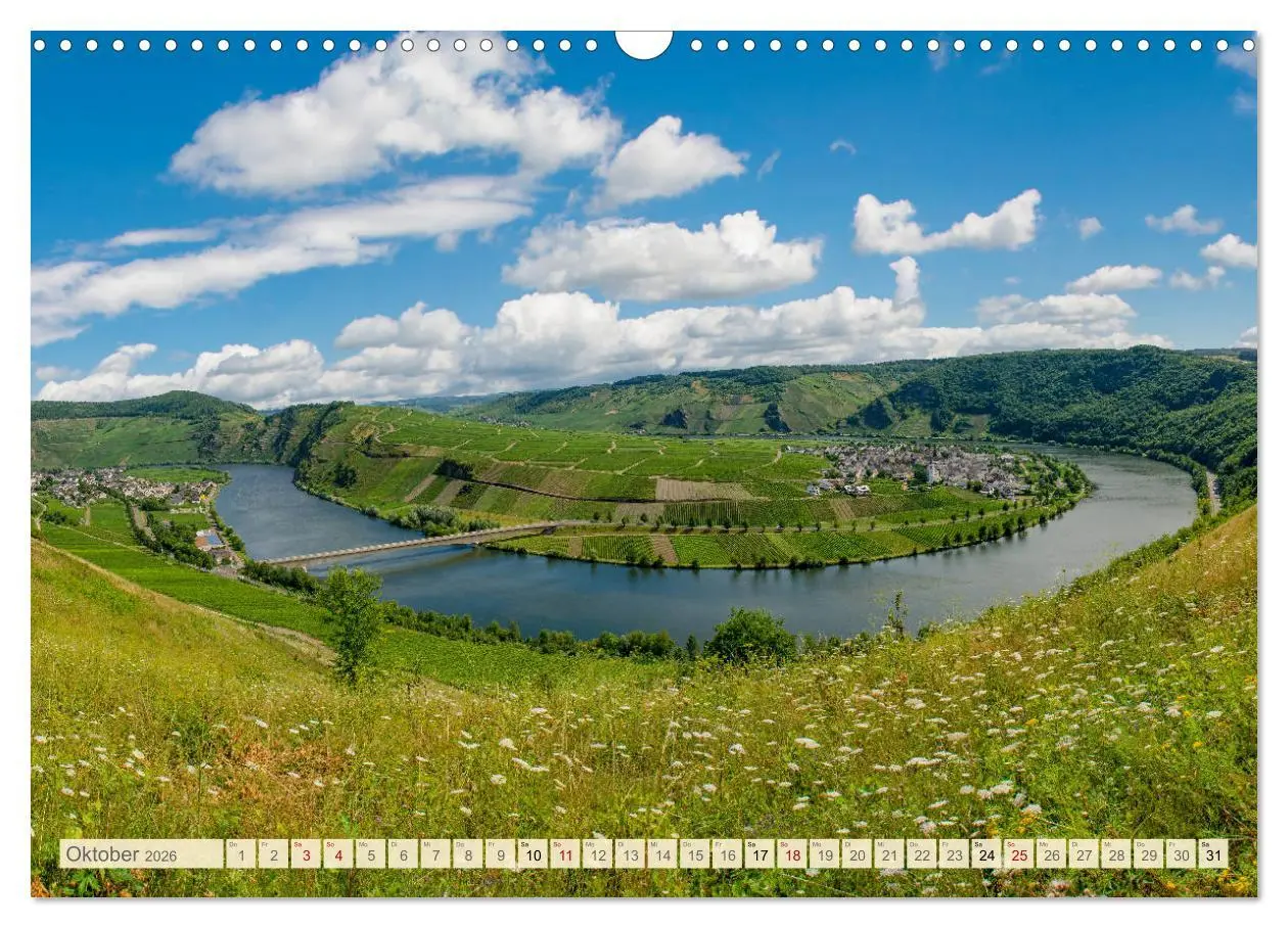 Bild: 9783457837344 | Die Mosel von Metz bis Koblenz (Wandkalender 2026 DIN A3 quer),...