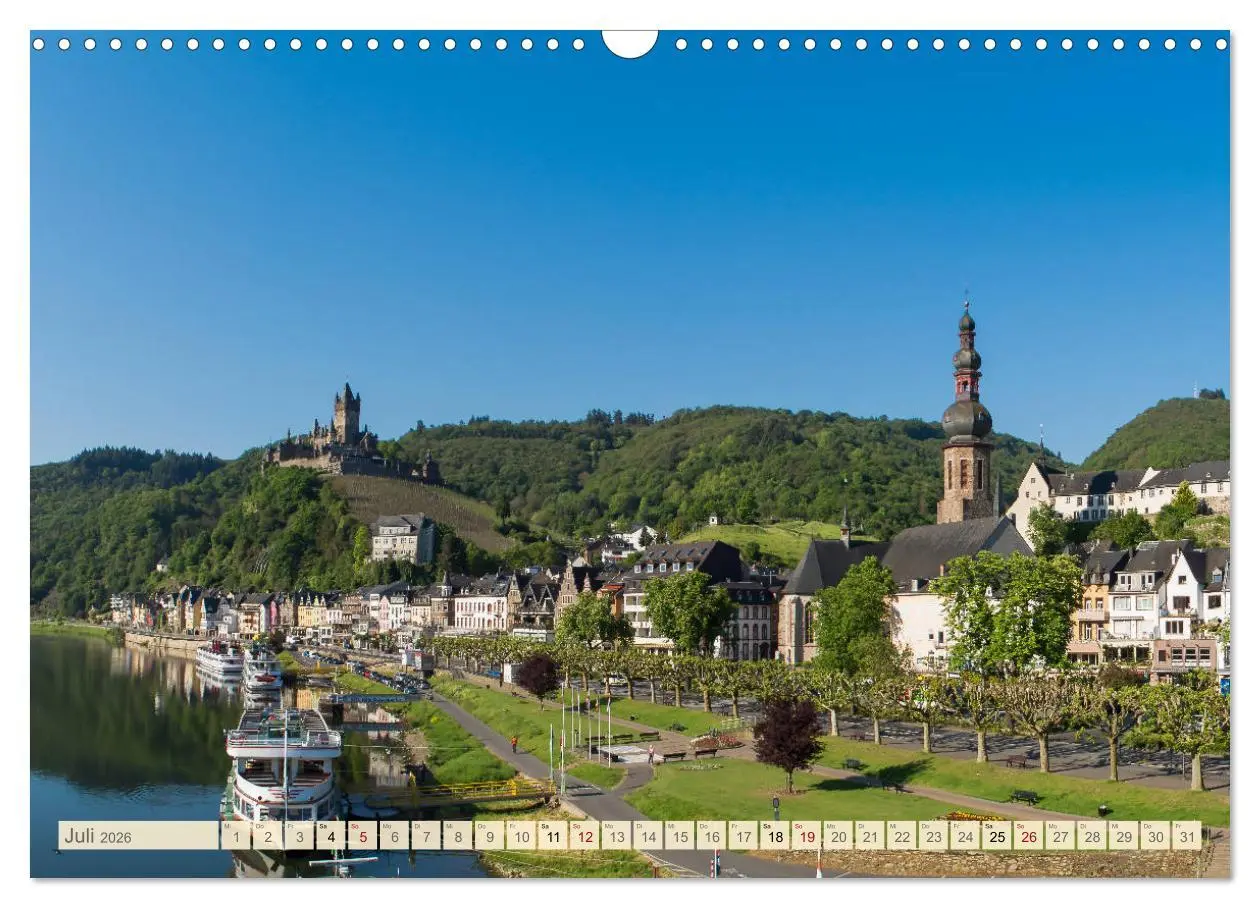 Bild: 9783457837344 | Die Mosel von Metz bis Koblenz (Wandkalender 2026 DIN A3 quer),...