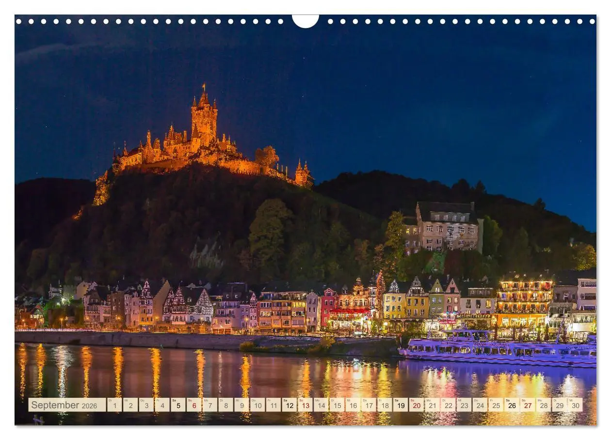 Bild: 9783457837344 | Die Mosel von Metz bis Koblenz (Wandkalender 2026 DIN A3 quer),...