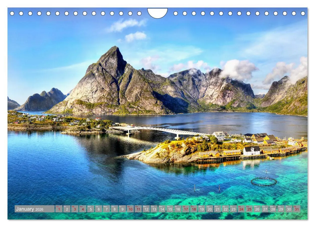 Bild: 9783516547344 | Lofoten Islands, Beauty of Nature (Wall Calendar 2026 DIN A4...