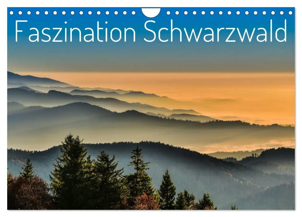 Cover: 9783569017344 | Faszination Schwarzwald (Wandkalender 2027 DIN A4 quer), CALVENDO...