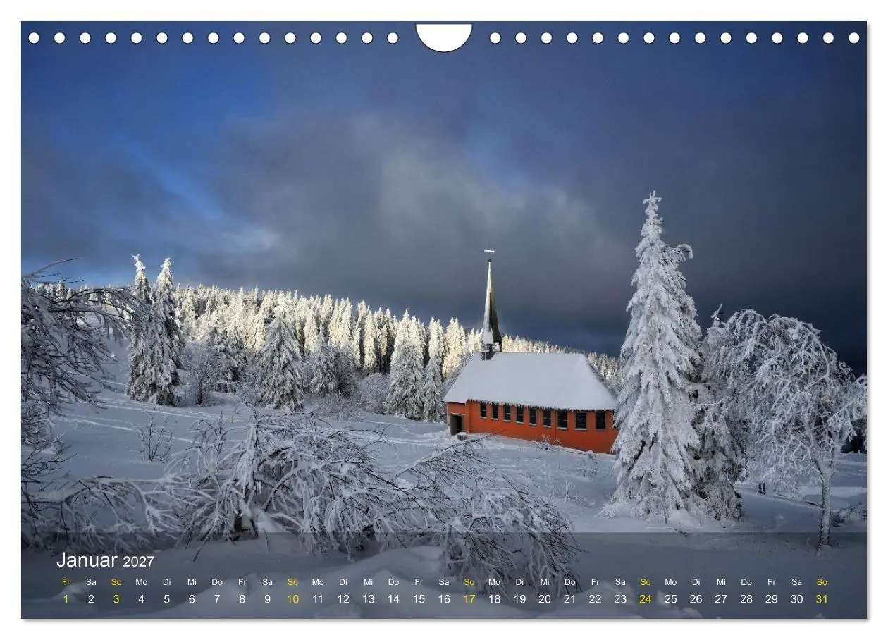Bild: 9783569017344 | Faszination Schwarzwald (Wandkalender 2027 DIN A4 quer), CALVENDO...