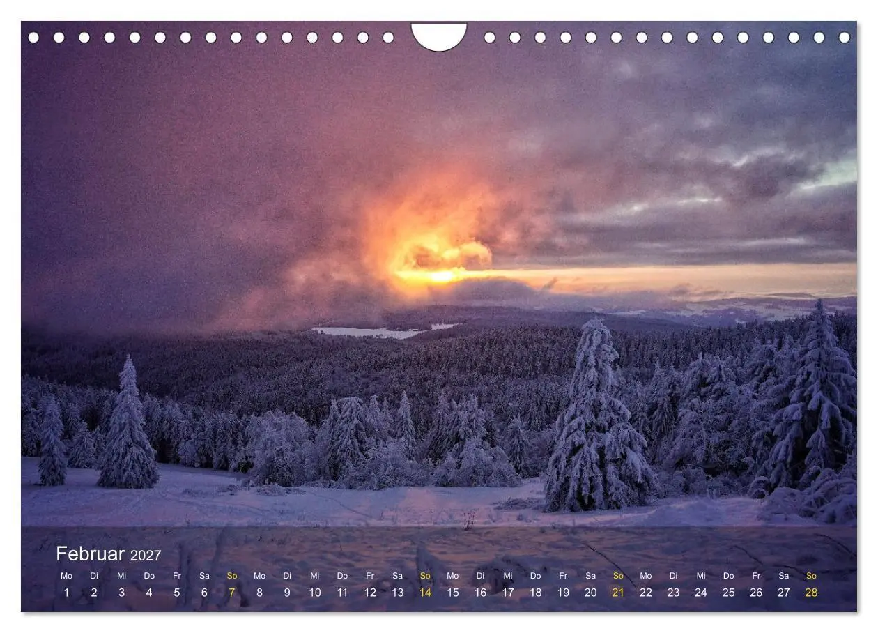 Bild: 9783569017344 | Faszination Schwarzwald (Wandkalender 2027 DIN A4 quer), CALVENDO...