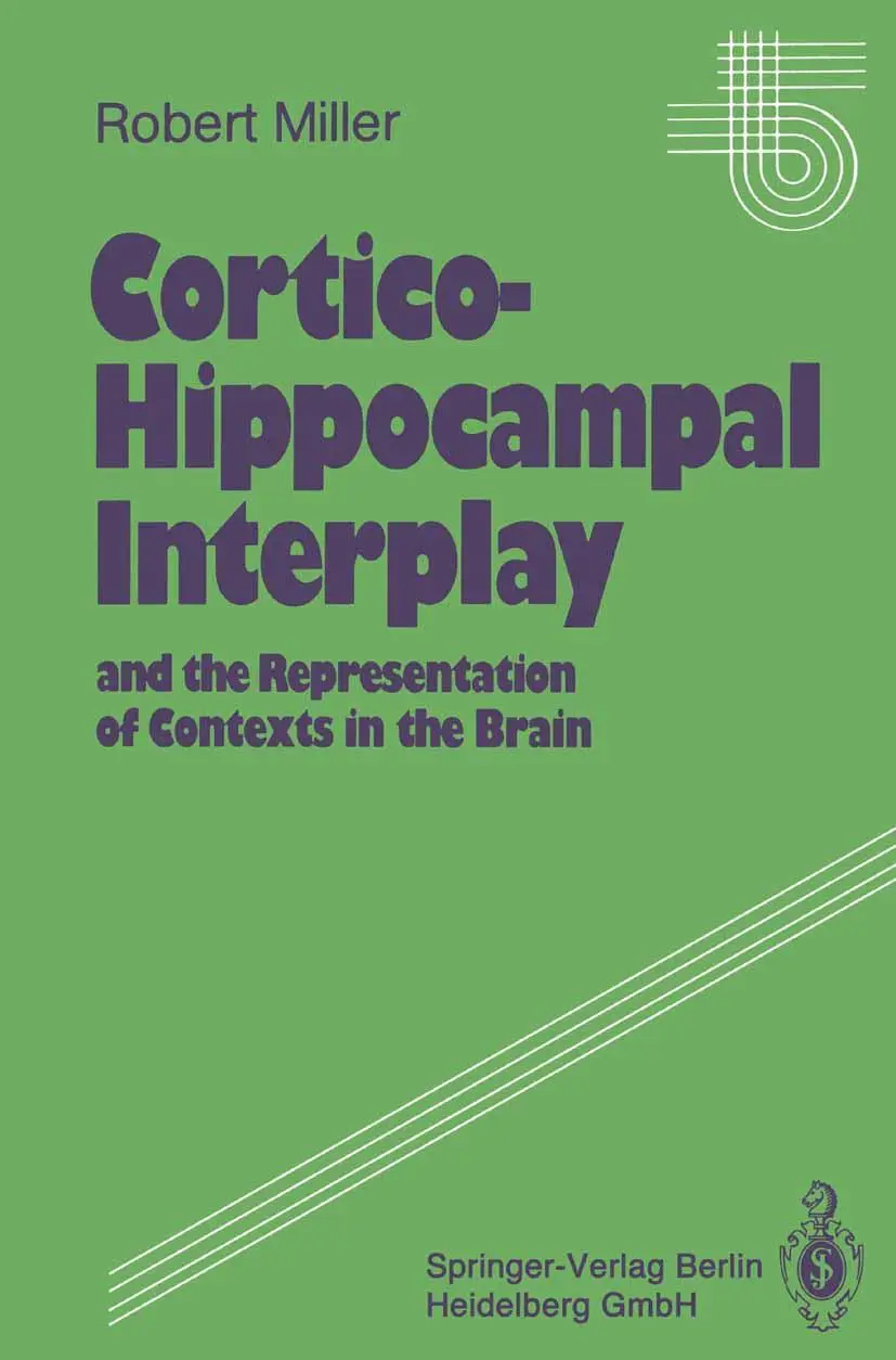 Cover: 9783662217344 | Cortico-Hippocampal Interplay and the Representation of Contexts in...