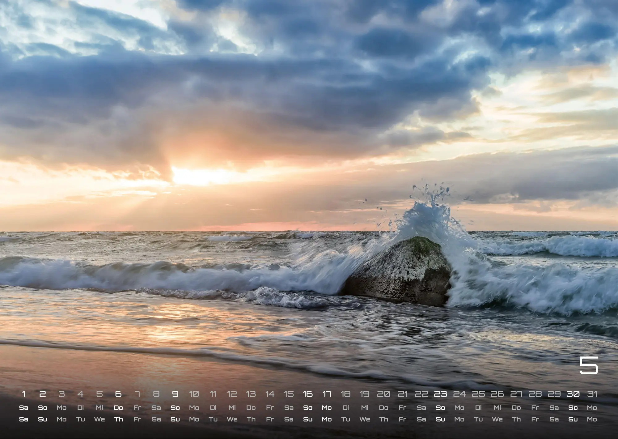 Bild: 9783986737344 | Meer - Im Rhythmus der Gezeiten! - 2027 - Kalender DIN A3 | de | 15 S.
