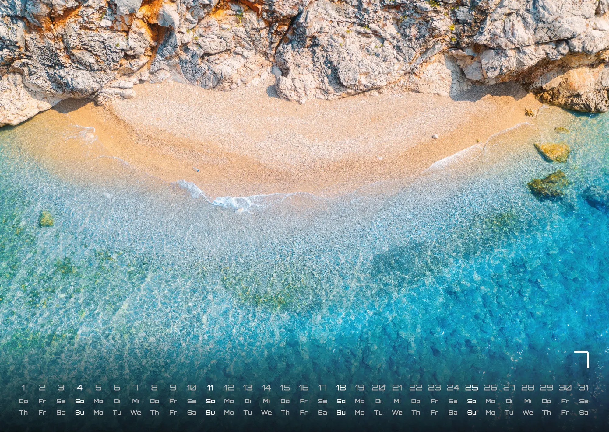 Bild: 9783986737344 | Meer - Im Rhythmus der Gezeiten! - 2027 - Kalender DIN A3 | de | 15 S.