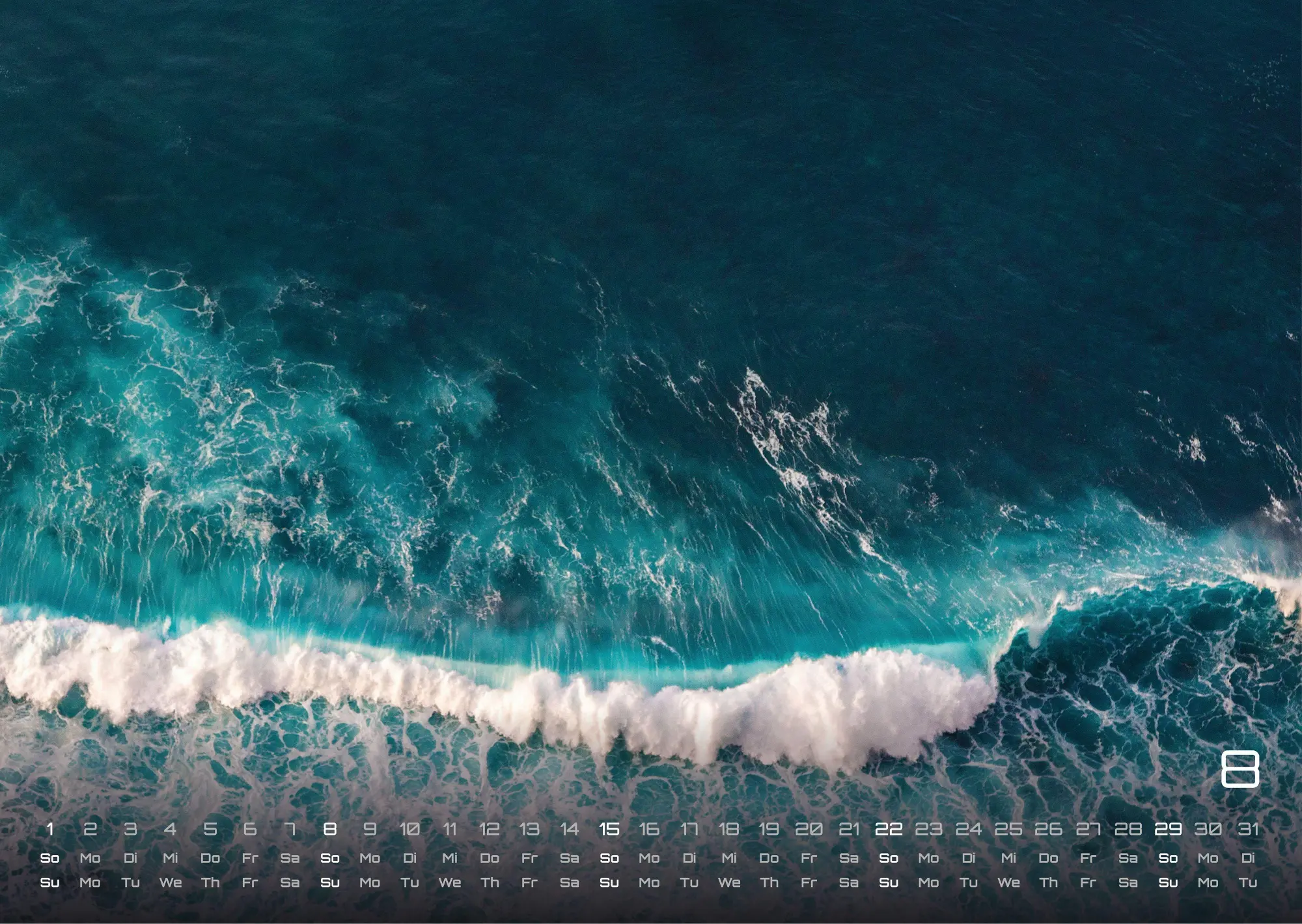 Bild: 9783986737344 | Meer - Im Rhythmus der Gezeiten! - 2027 - Kalender DIN A3 | de | 15 S.