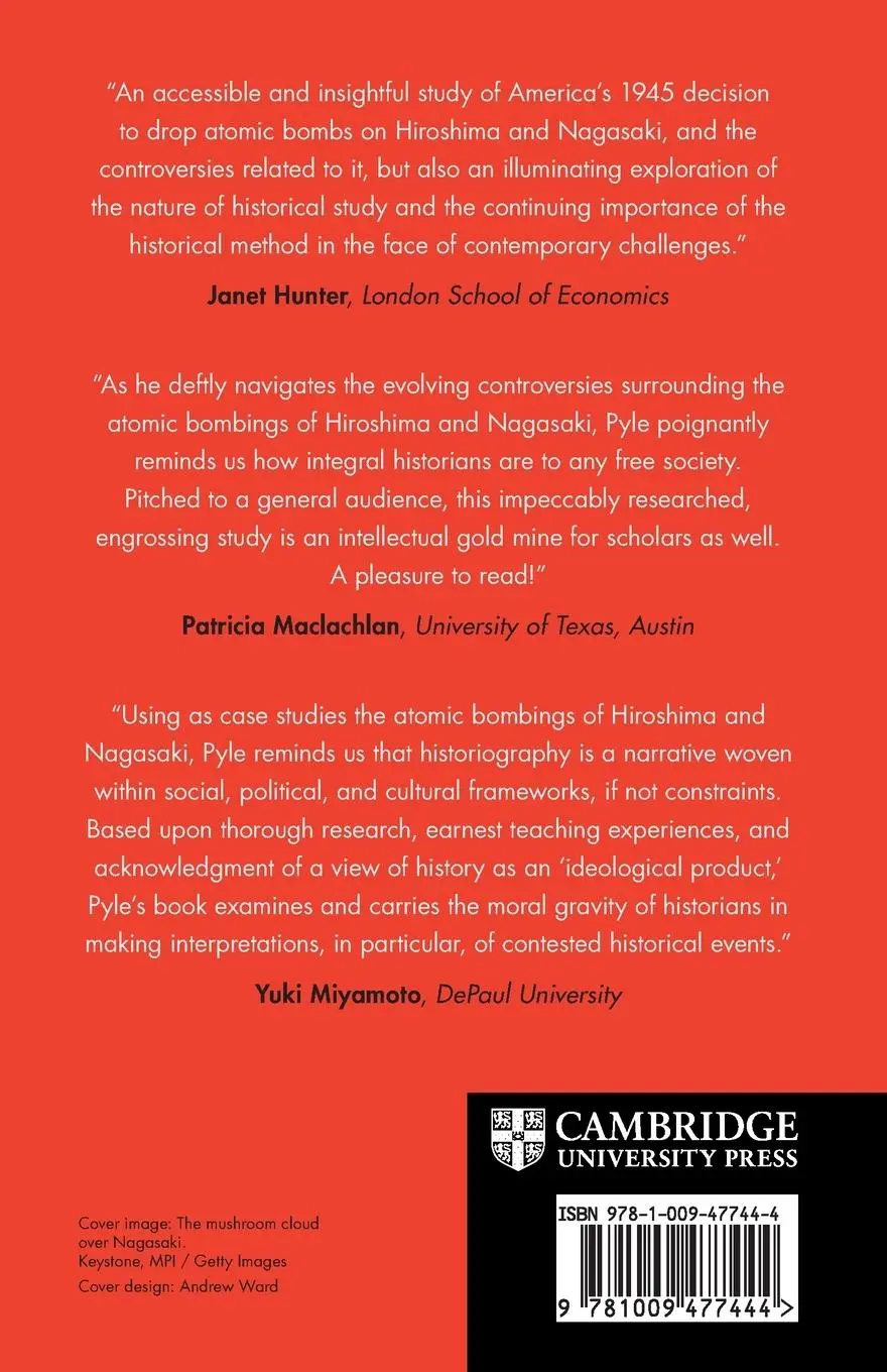 Rückseite: 9781009477444 | Hiroshima and the Historians | Kenneth B Pyle | Taschenbuch | Englisch