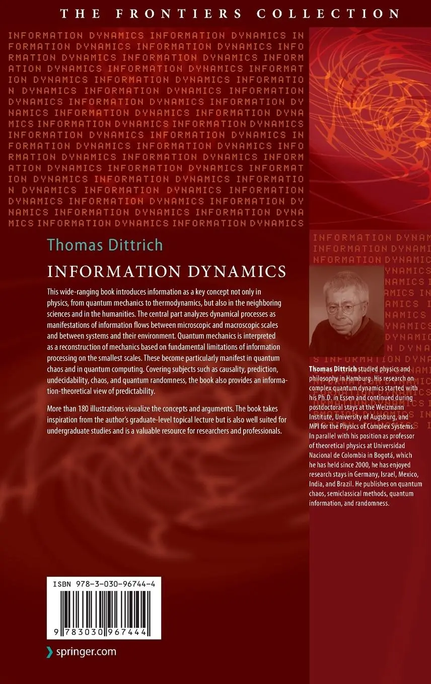 Rückseite: 9783030967444 | Information Dynamics | In Classical and Quantum Systems | Dittrich