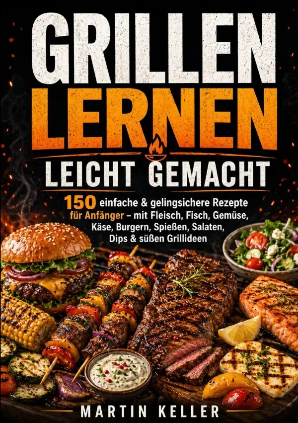 Cover: 9783565427444 | Grillen lernen leicht gemacht | Martin Keller | Taschenbuch | 148 S.