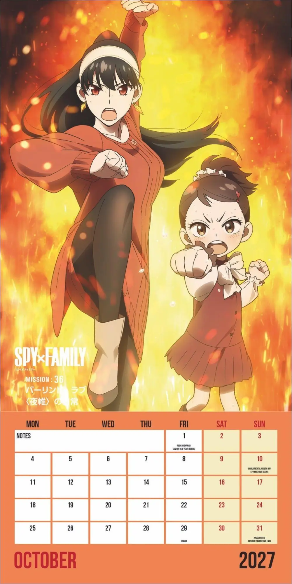 Bild: 9783840197444 | Spy x Family Broschurkalender 2027 | Kalender | 28 S. | Englisch