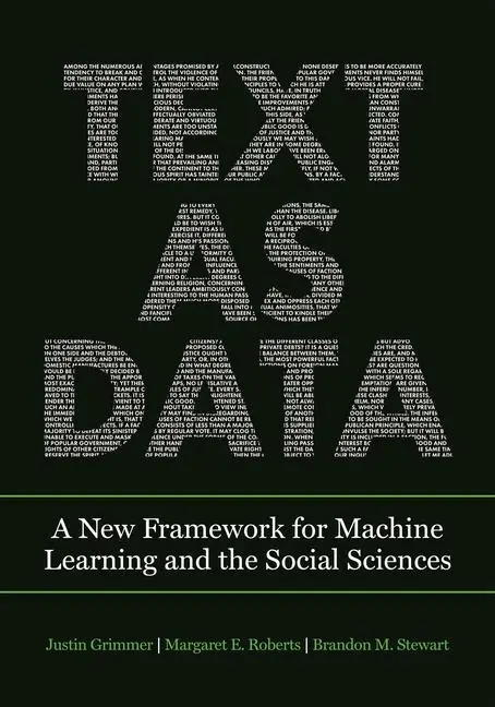 Cover: 9780691207544 | Text as Data | Justin Grimmer (u. a.) | Buch | Gebunden | Englisch