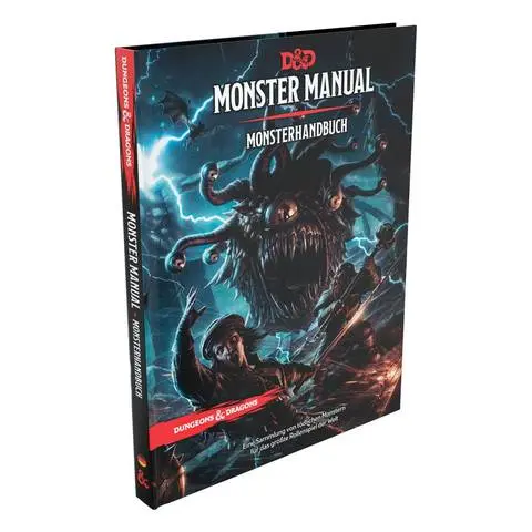 Cover: 9780786967544 | D&amp;D RPG - Monster Manual - Monsterhandbuch DE B-Ware | deutsch