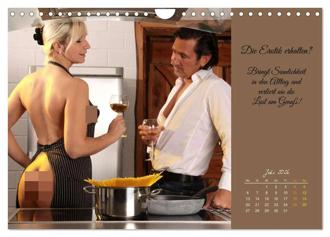 Bild: 9783457367544 | Gelebte Erotik für Paare (Wandkalender 2026 DIN A4 quer), CALVENDO...