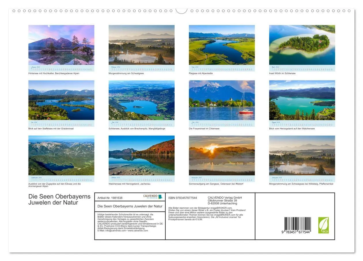 Bild: 9783457677544 | Die Seen Oberbayerns Juwelen der Natur (hochwertiger Premium...