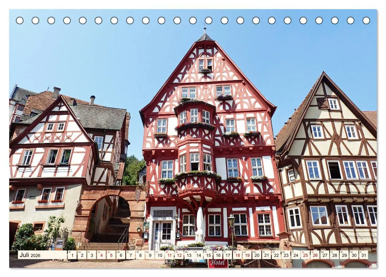 Bild: 9783457817544 | Liebenswertes Miltenberg am Main (Tischkalender 2026 DIN A5 quer),...