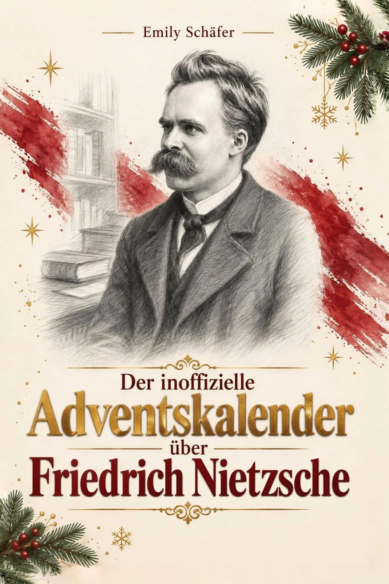 Cover: 9783696407544 | Der Adventskalender über Friedrich Nietzsche | Emily Schäfer | Buch