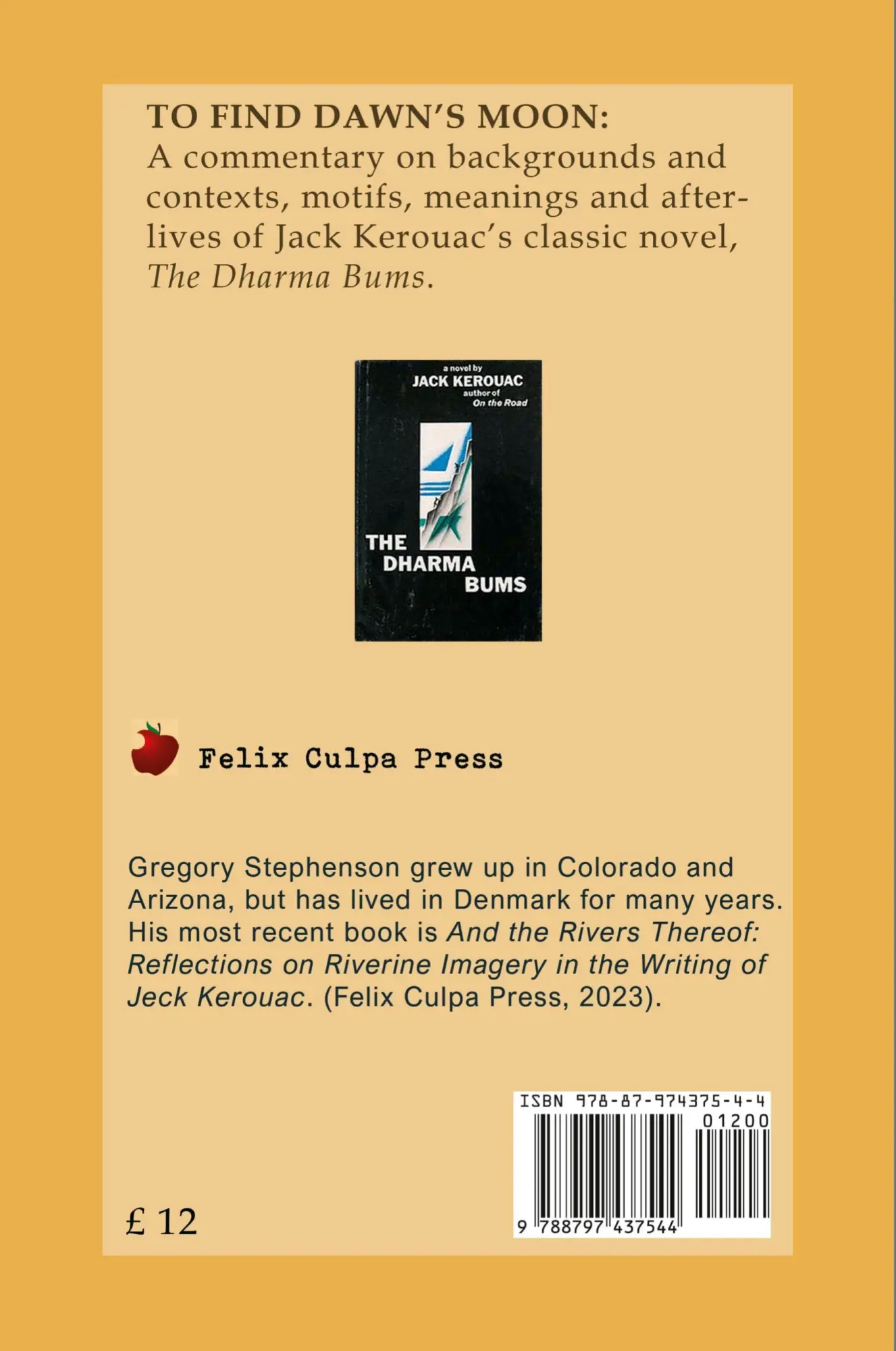 Rückseite: 9788797437544 | TO FIND DAWN'S MOON | Gregory Stephenson | Taschenbuch | Englisch