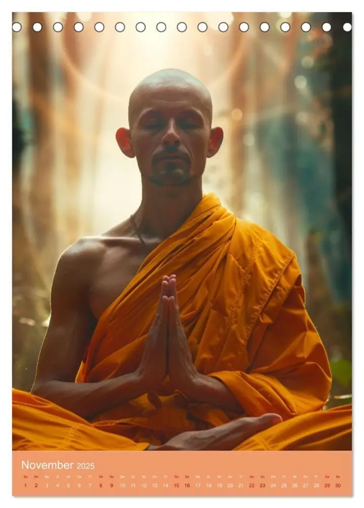 Bild: 9783383797644 | Meditative Stille (Tischkalender 2025 DIN A5 hoch), CALVENDO...