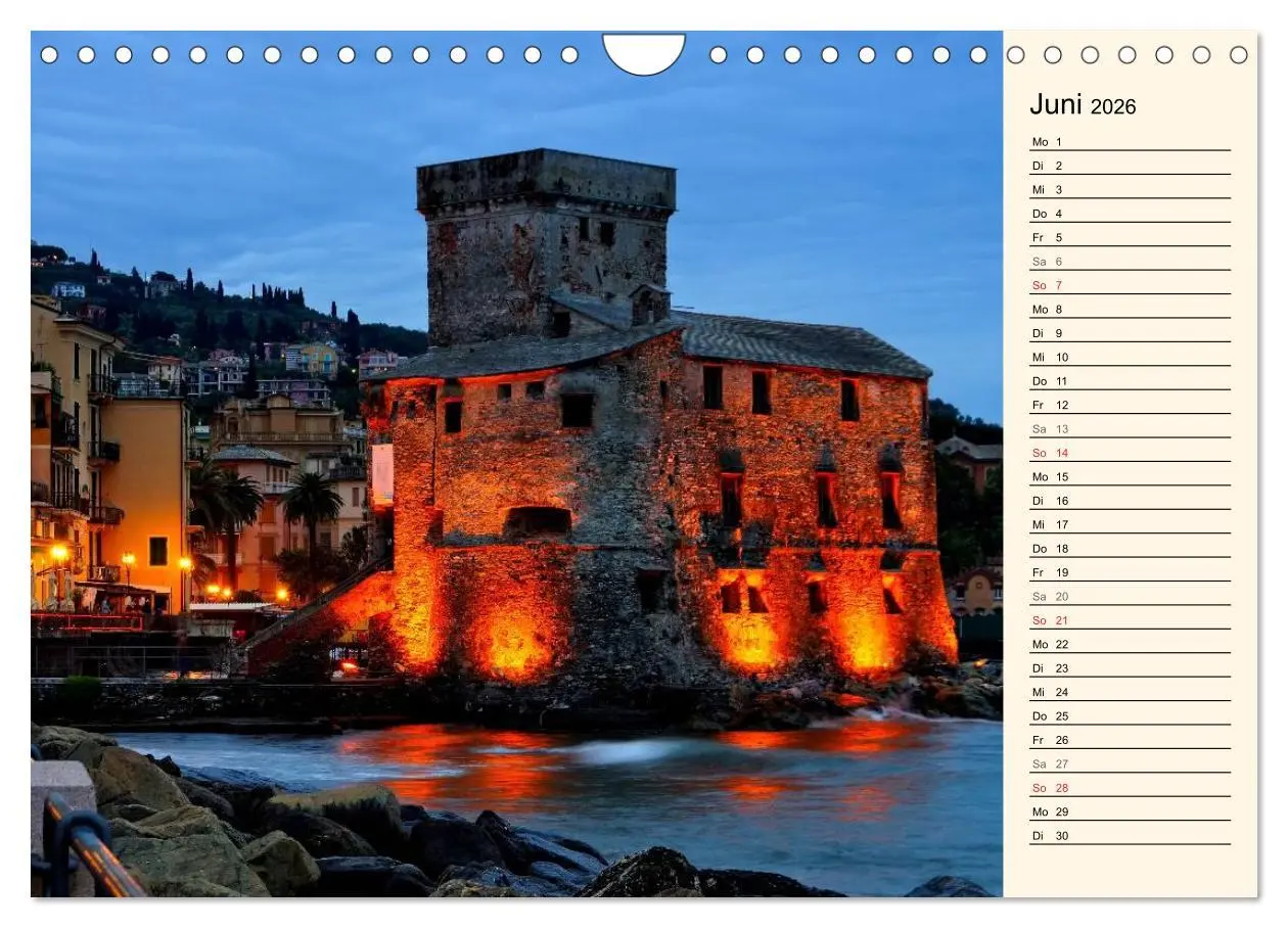 Bild: 9783457977644 | Urlaub an der Italienischen Riviera (Wandkalender 2026 DIN A4...
