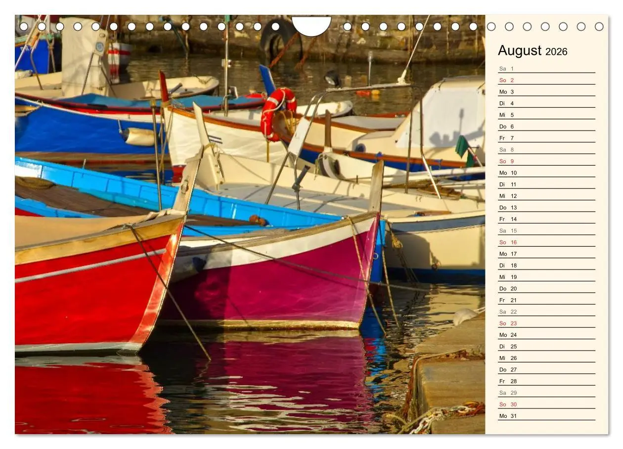 Bild: 9783457977644 | Urlaub an der Italienischen Riviera (Wandkalender 2026 DIN A4...