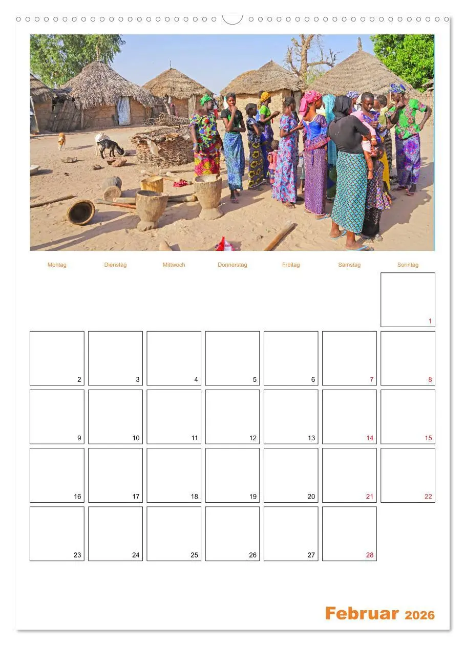 Bild: 9783516377644 | Gambia und Senegal erleben (hochwertiger Premium Wandkalender 2026...