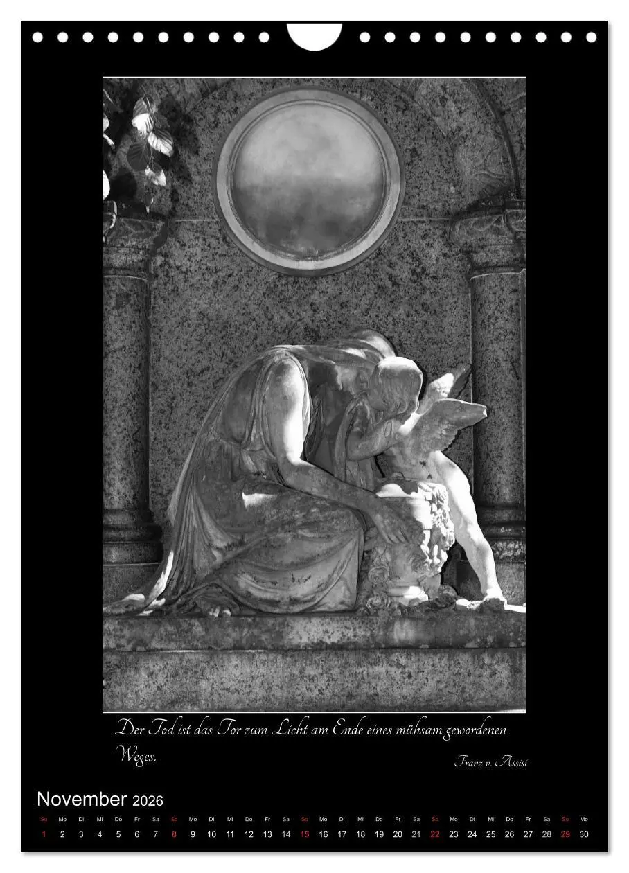 Bild: 9783516447644 | Südfriedhof Leipzig (Wandkalender 2026 DIN A4 hoch), CALVENDO...