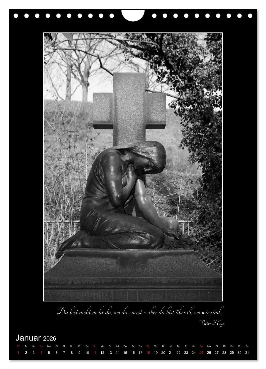 Bild: 9783516447644 | Südfriedhof Leipzig (Wandkalender 2026 DIN A4 hoch), CALVENDO...