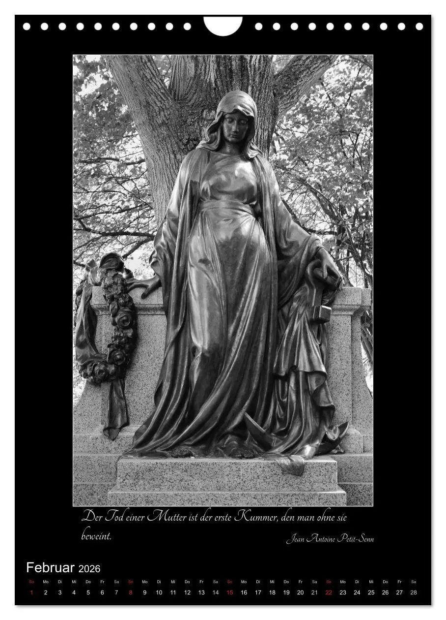 Bild: 9783516447644 | Südfriedhof Leipzig (Wandkalender 2026 DIN A4 hoch), CALVENDO...