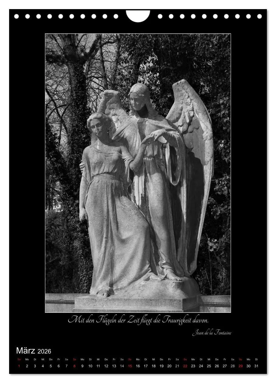 Bild: 9783516447644 | Südfriedhof Leipzig (Wandkalender 2026 DIN A4 hoch), CALVENDO...