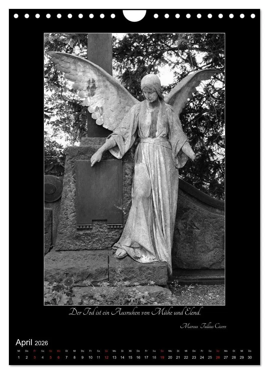 Bild: 9783516447644 | Südfriedhof Leipzig (Wandkalender 2026 DIN A4 hoch), CALVENDO...
