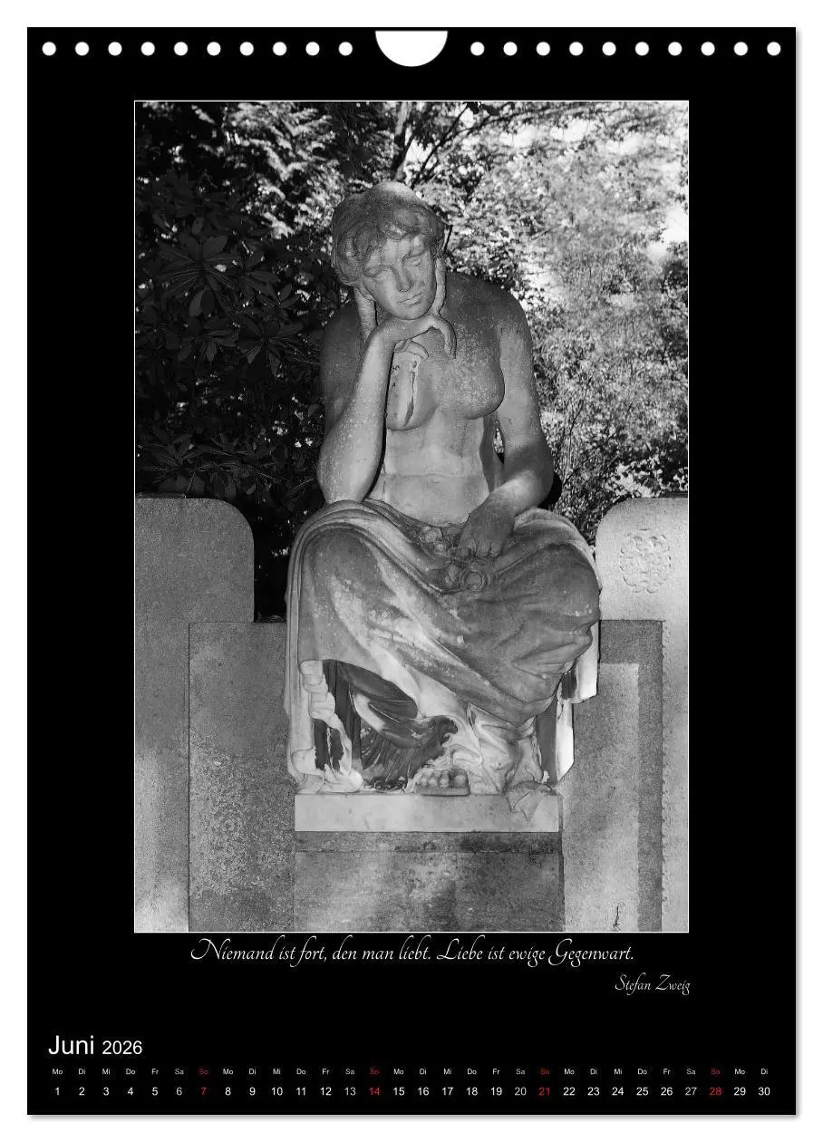 Bild: 9783516447644 | Südfriedhof Leipzig (Wandkalender 2026 DIN A4 hoch), CALVENDO...