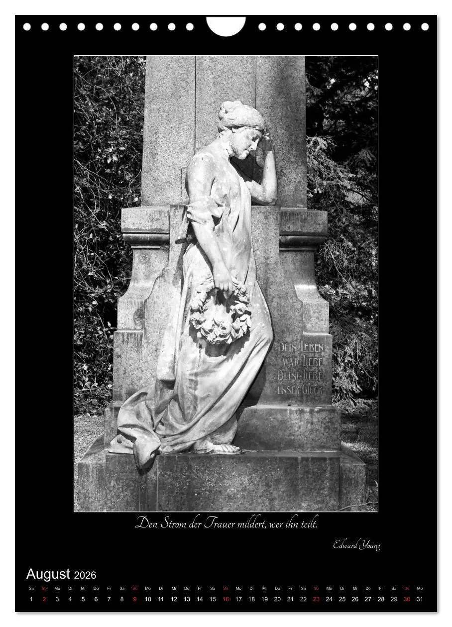 Bild: 9783516447644 | Südfriedhof Leipzig (Wandkalender 2026 DIN A4 hoch), CALVENDO...