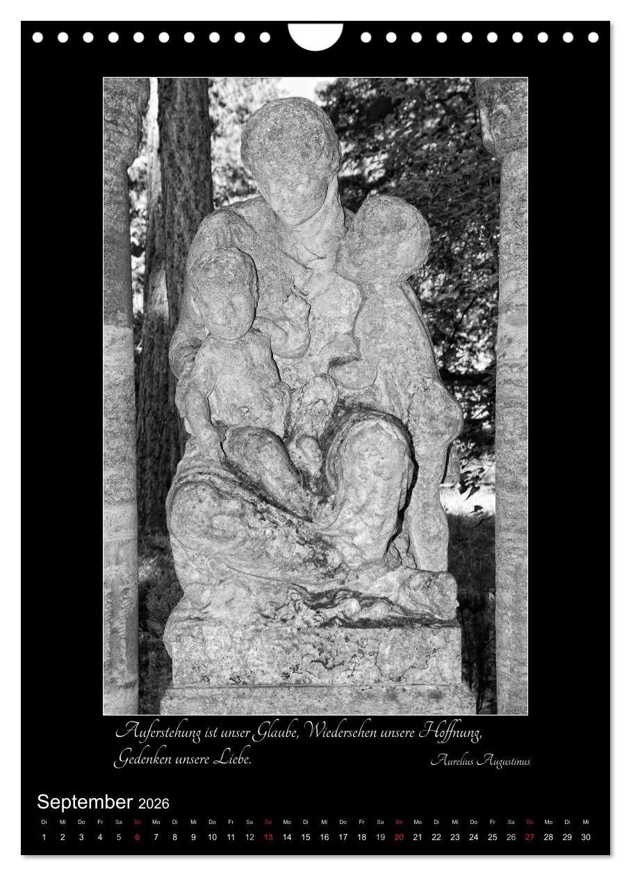 Bild: 9783516447644 | Südfriedhof Leipzig (Wandkalender 2026 DIN A4 hoch), CALVENDO...