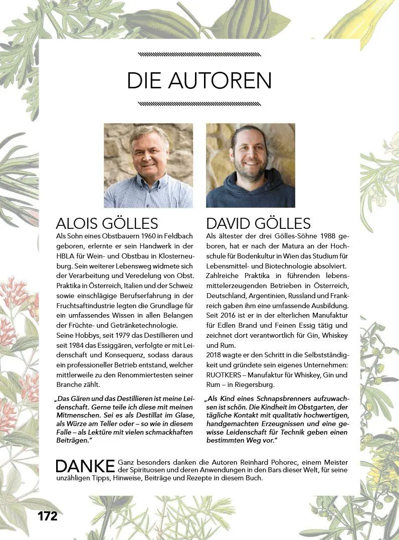 Bild: 9783702017644 | Gin, Bitter, Wermut | Botanicals - Herstellung - Genuss | Buch | 2018