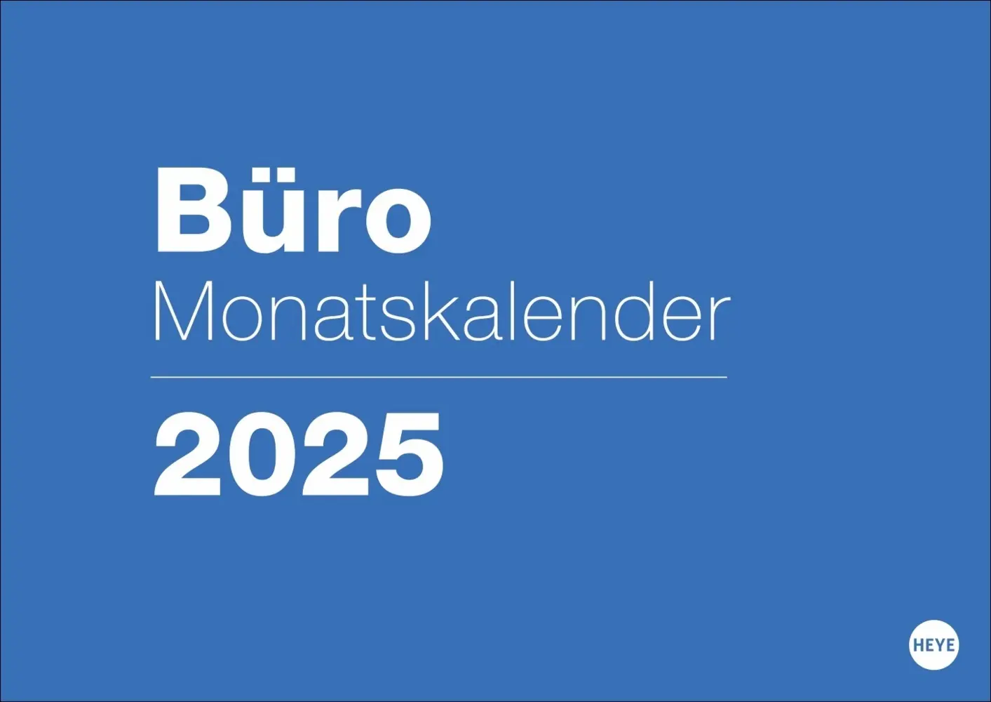 Cover: 9783756407644 | Büro Monatsplaner 2025 | Kalender | Spiralbindung | Kalender | Deutsch